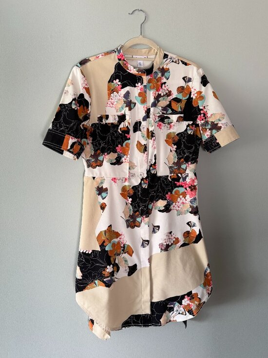 3.1 Phillip Lim Dresses & Skirts - 3-1 Phillip Lim Shirt Dress, Floral Abstract Medium